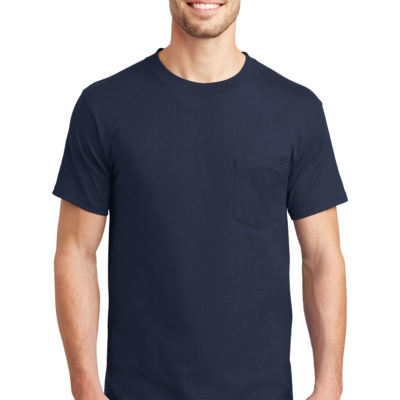 Hanes Beefy T ® 100% Cotton T Shirt with Pocket 5190 Beefy T ® 100% Cotton T Shirt with Pocket Thumbnail