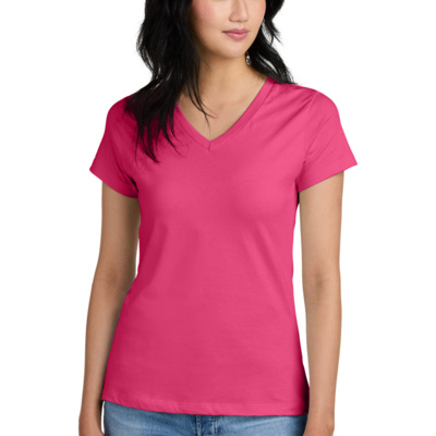 District Women's Perfect Weight ® V Neck Tee DM1170L Women's Perfect Weight ® V Neck Tee Thumbnail