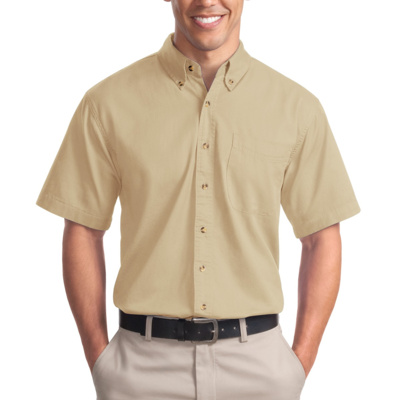 Port Authority Short Sleeve Twill Shirt S500T Short Sleeve Twill Shirt Thumbnail