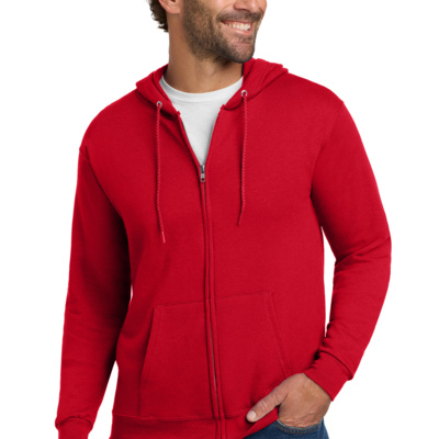 Hanes EcoSmart ® Full Zip Hooded Sweatshirt P180 EcoSmart ® Full Zip Hooded Sweatshirt Thumbnail