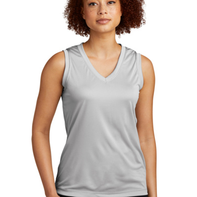 Sport Tek Women's Sleeveless PosiCharge ® Competitor V Neck Tee LST352 Women's Sleeveless PosiCharge ® Competitor V Neck Tee Thumbnail
