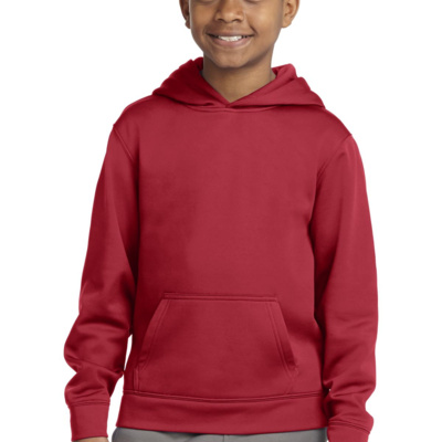Sport Tek Youth Sport Wick ® Fleece Hooded Pullover YST244 Youth Sport Wick ® Fleece Hooded Pullover Thumbnail