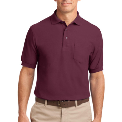 Port Authority Tall Silk Touch Polo with Pocket TLK500P Tall Silk Touch Polo with Pocket Thumbnail