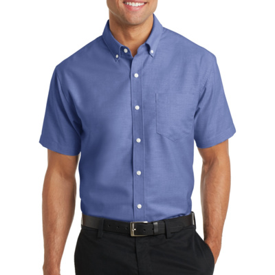 Port Authority Short Sleeve SuperPro Oxford Shirt S659 Short Sleeve SuperPro Oxford Shirt Thumbnail