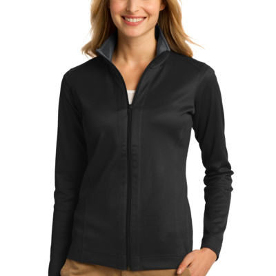 Women's Vertical Texture Full Zip Jacket Thumbnail