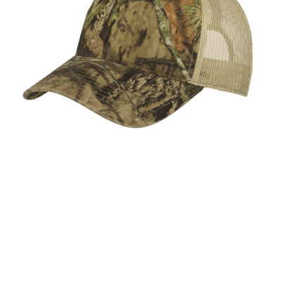 Unstructured Camouflage Mesh Back Cap Thumbnail