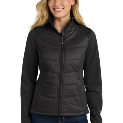 Port Authority Women's Hybrid Soft Shell Jacket L787 Women's Hybrid Soft Shell Jacket Thumbnail