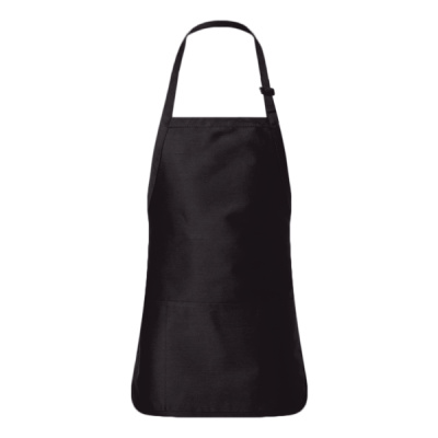 Q-Tees Full-Length Apron with Pouch Pocket Q4250 Full-Length Apron with Pouch Pocket Thumbnail