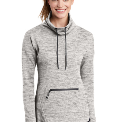 Sport Tek Women's Triumph Cowl Neck Pullover LST280 Women's Triumph Cowl Neck Pullover Thumbnail