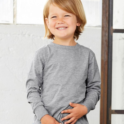 Bella + Canvas Toddler Jersey Long Sleeve Tee 3501T Toddler Jersey Long Sleeve Tee Thumbnail