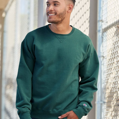 Champion Unisex Garment-Dyed Crewneck Sweatshirt CD400 Unisex Garment-Dyed Crewneck Sweatshirt Thumbnail