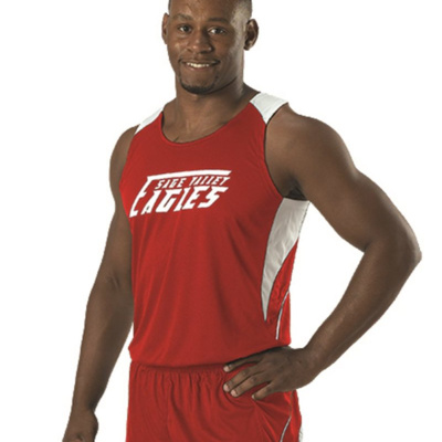 Alleson Athletic Men's Loose Fit Track Tank R1LFJ Men's Loose Fit Track Tank Thumbnail