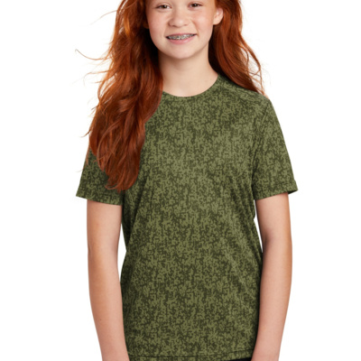 Sport Tek Youth Digi Camo Tee YST460 Youth Digi Camo Tee Thumbnail