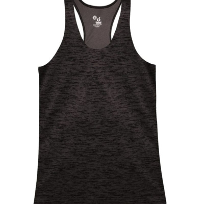 Badger Women's Tonal Blend Racerback Tank Top 4161 Women's Tonal Blend Racerback Tank Top Thumbnail
