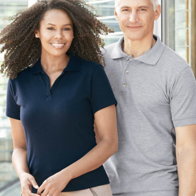 Bayside Unisex USA-Made Polo 1000 Unisex USA-Made Polo Thumbnail