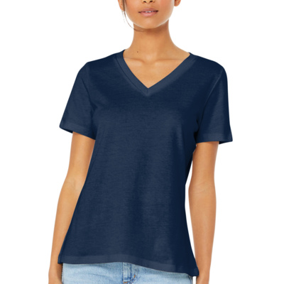 Bella + Canvas Women's Relaxed Jersey Short Sleeve V Neck Tee BC6405 Women's Relaxed Jersey Short Sleeve V Neck Tee Thumbnail