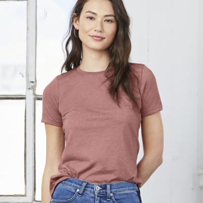 Bella + Canvas Women’s Relaxed Fit Heather CVC Tee 6400CVC Women’s Relaxed Fit Heather CVC Tee Thumbnail