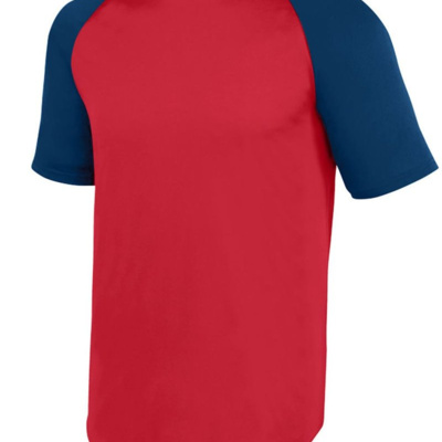 Augusta Sportswear Youth Wicking Short Sleeve Baseball Jersey 1509 Youth Wicking Short Sleeve Baseball Jersey Thumbnail