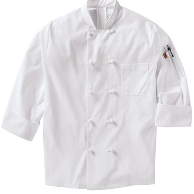 Chef Designs Mimix™ Ten Knot Button Chef Coat with OilBlok 044X Mimix™ Ten Knot Button Chef Coat with OilBlok Thumbnail