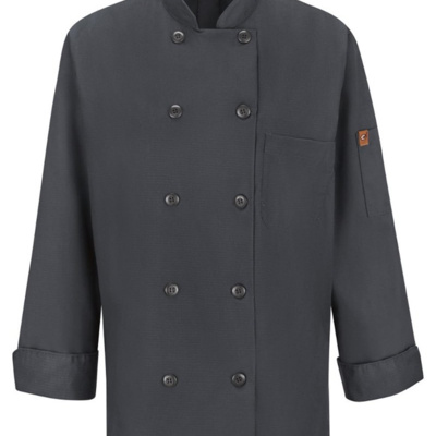 Chef Designs Women's Mimix™ Chef Coat with OilBlok 041X Women's Mimix™ Chef Coat with OilBlok Thumbnail