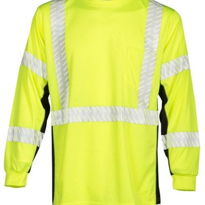 Kishigo Unisex Premium Black Series® Long Sleeve T-Shirt 9134-9135 Unisex Premium Black Series® Long Sleeve T-Shirt Thumbnail