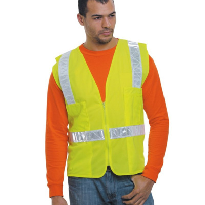 Bayside Unisex USA-Made ANSI Surveyor's Vest Class 2 3788 Unisex USA-Made ANSI Surveyor's Vest Class 2 Thumbnail
