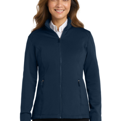 Port Authority Women's Grid Fleece Jacket L239 Women's Grid Fleece Jacket Thumbnail