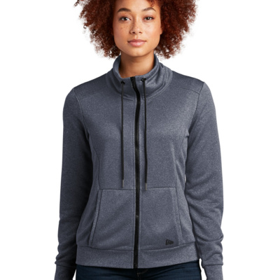 New Era Women's Performance Terry Full Zip Cowl LNEA530 Women's Performance Terry Full Zip Cowl Thumbnail
