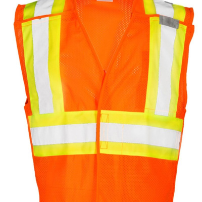 Kishigo Unisex Contrasting Mesh Breakaway Vest 1174-1176 Unisex Contrasting Mesh Breakaway Vest Thumbnail