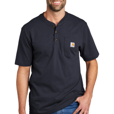 Carhartt Short Sleeve Henley T Shirt CTK84 Short Sleeve Henley T Shirt Thumbnail