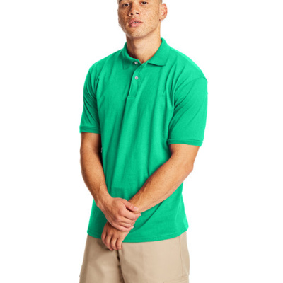 Hanes Adult 50/50 EcoSmart® Jersey Knit Polo 054 Adult 50/50 EcoSmart® Jersey Knit Polo Thumbnail