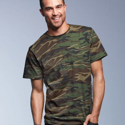 Anvil Camouflage T-Shirt 939 Camouflage T-Shirt Thumbnail
