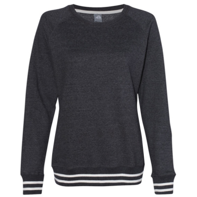 J. America - Women’s Relay Crewneck Sweatshirt - 8652 Thumbnail