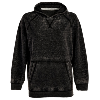 J. America - Youth Vintage Zen Fleece Hooded Sweatshirt - 8611 Thumbnail
